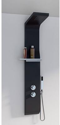 Kinedo Aquamoon Douchepaneel Thermostaat Zwart