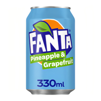 Fanta Fanta - Pineapple & Grapefruit 330ml 24 Blikjes - thumbnail