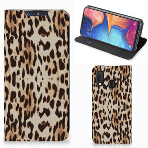 Samsung Galaxy A20e Hoesje maken Leopard