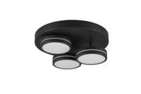 Trio Zwarte led plafondlamp Franklin 626510342 - thumbnail