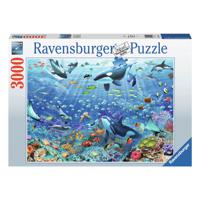 Ravensburger Legpuzzel Kleurrijke Onderwaterwereld, 3000st. - thumbnail