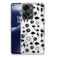 Silicone Back Case OnePlus Nord 2T Silver Punk