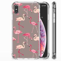 Apple iPhone Xs Max Case Anti-shock Flamingo - thumbnail