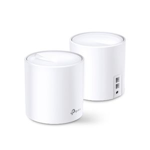 TP-LINK Deco X20 (2-pack) draadloze router Gigabit Ethernet Dual-band (2.4 GHz / 5 GHz) Wit