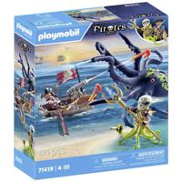 Playmobil Pirates Strijd tegen de reuzenoctopus 71419 - thumbnail