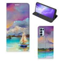 Bookcase OPPO Find X3 Lite Boat - thumbnail