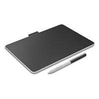 Wacom One M-pentablet incl. EMR-pen zonder batterij, Bluetooth-verbinding, voor Windows, Mac, Chromebook en Android – perfect voor creatieve starters, digitaal tekenen en alledaagse kantoortaken.