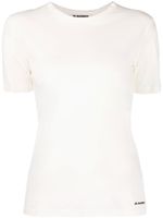 Jil Sander t-shirt à encolure ronde - Blanc