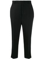 Rick Owens pantalon de costume crop - Noir