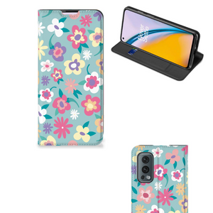 OnePlus Nord 2 5G Smart Cover Flower Power