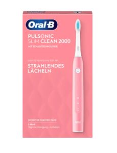 Oral-B Pulsonic Slim Clean 2000 pink 4210201304708 Elektrische tandenborstel Sonisch Pink