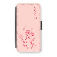 Giving Flowers: iPhone 7 Flip Hoesje - thumbnail