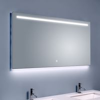 BWS Ambi Two LED Spiegel Dimbaar Condensvrij 140x60 cm - thumbnail