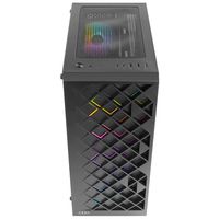 AZZA Spectra Midi-tower PC-behuizing Zwart - thumbnail