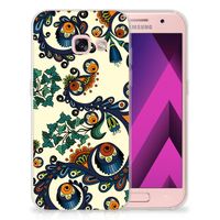 Siliconen Hoesje Samsung Galaxy A3 2017 Barok Flower