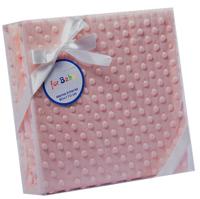 Gamberritos babydeken junior 80 x 110 polyester zalm