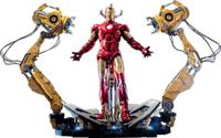 Iron Man 2 Action Figure 1/4 Iron Man Mark IV With Suit-Up Gantry 49 Cm - thumbnail