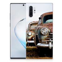 Samsung Galaxy Note 10 Plus Siliconen Hoesje met foto Vintage Auto