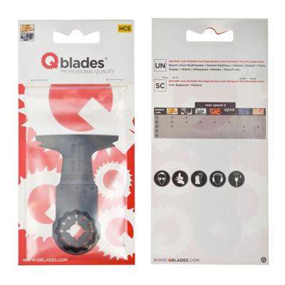 Qblades SL08 Multitoolzaagblad Std 65X50mm Hcs 1St