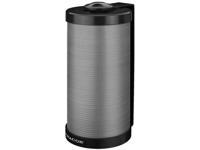 Monacor ESP-315/SW PA-luidsprekersbox 15 W Zwart, Zilver 1 stuk(s)