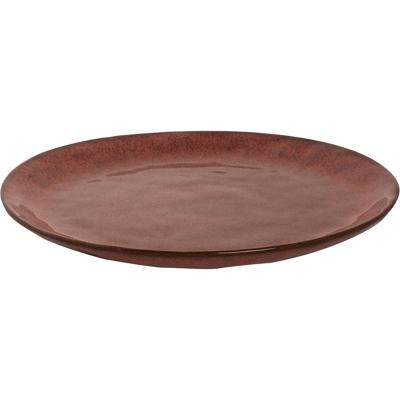 Palmer Bord Rustique 28 Cm Rood Stoneware 1 Stuk(s)