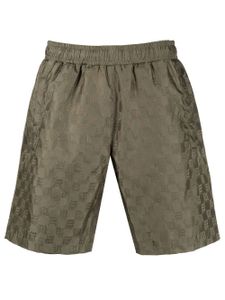 MISBHV short de sport à motif monogrammé - Vert