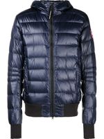 Canada Goose Crofton hooded padded jacket - Bleu