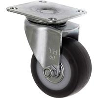 TOOLCRAFT TO-5137866 Zwenkwiel met schroefplaat 50 mm TPR