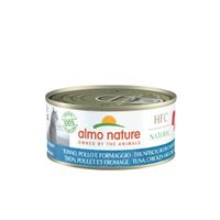 Almo Nature HFC Natural met tonijn, kip en kaas natvoer kat (150 g) 12 x 150 g - thumbnail