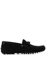 Scarosso mocassins James en daim - Noir