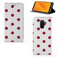 Samsung Galaxy A6 Plus (2018) Flip Style Cover Cherries