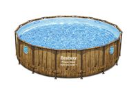 Bestway Zwembad power steel set rond rotan swim vista 488 - thumbnail