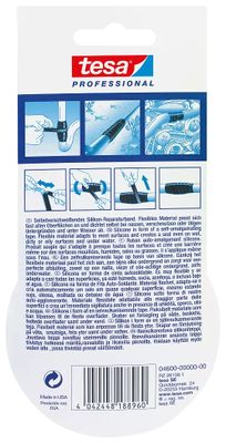tesa PREMIUM 04600-00000-00 Afdichtingstape tesa Professional Xtreme Conditions Transparant (l x b) 3 m x 25 mm 1 stuk(s)