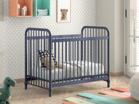 Babybed OONA 60x120 cm blauw - thumbnail