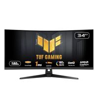 ASUS TUF Gaming VG34VQ3B Gaming Monitor – 34 inch WQHD (3440x1440), Curved, 180Hz, ELMB SYNC, FreeSync Premium, 1ms MPRT, 90% DCI-P3