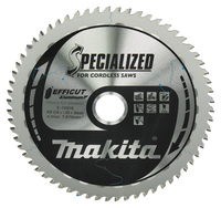 Makita Accessoires Afkortzaagblad Aluminium | Efficut 216x30mm 63T 0g - E-16916 - E-16916