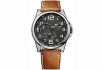 Horlogeband Tommy Hilfiger TH-228-1-14-1515 Leder Bruin 24mm - thumbnail