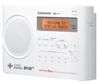 Sangean DPR-69+ Transistorradio DAB+, VHF (FM) Acculaadfunctie Wit - thumbnail