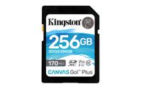 Kingston Canvas Go! Plus SDXC 256 GB geheugenkaart UHS-I U3, Class 10, A2 - thumbnail