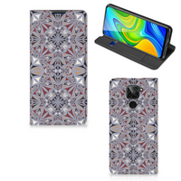 Xiaomi Redmi Note 9 Standcase Flower Tiles