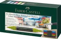 Faber Castell FC-160308 Aquarel Marker Albrecht Dürer 5 Stuks Urban Sketching - thumbnail