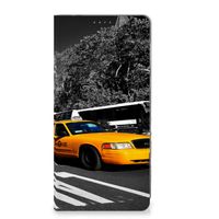 Motorola Moto E13 4G Book Cover New York Taxi - thumbnail