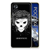 Silicone Back Case Xiaomi Poco X4 Pro 5G Skull Hair