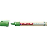 edding Whiteboardmarker 28 EcoLine, navulbaar, 1,5-3 mm, groen