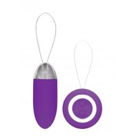 Luca - Rechargeable Remote Control Vibrating Egg - Purple