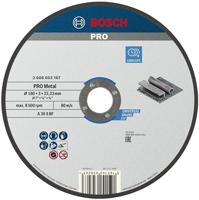 Bosch 1x PRO Metal Longlife doorslijpschijf voor grote haakse slijpers en asgat 22,23 mm (voor Staal, Ø 180 mm, Professional Accessoires Grote haakse slijper)
