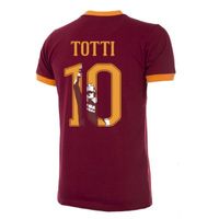 AS Roma Retro Voetbalshirt 1978-79 + Totti 10 (Photo Style) - thumbnail