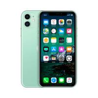 Refurbished iPhone 11 256 GB Groen  Als nieuw - thumbnail