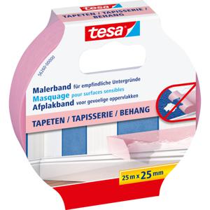 tesa PRECISION SENSITIVE 56260-00000-03 Maskeertape tesa Roze (l x b) 25 m x 25 mm 1 stuk(s)