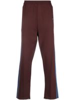 Wales Bonner x Wales Bonner pantalon de jogging à logo - Marron - thumbnail